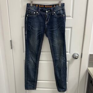 Rock Revival Size 26 Lucille low rise skinny